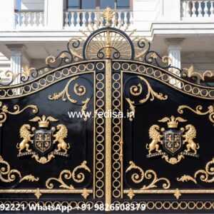Steel Framed Wooden Gates, Simple Gate Design 2537 Gates And Doors Ideas | Gate Design