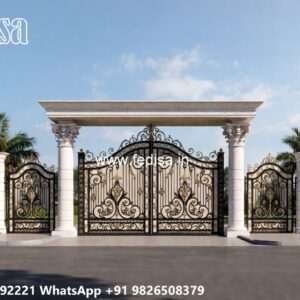 Steel Framed Wooden Gates, Modern Gate Designs For Homes 2607 Gates And Doors Ideas | Gate Design