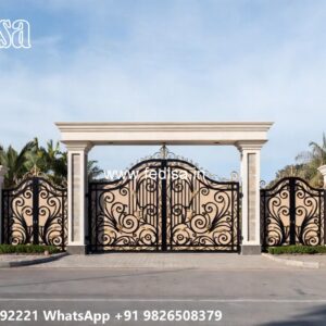Loha Get Design, Compound Wall Gate 2611 Gates And Doors Ideas | Gate Design
