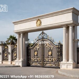 Steel Door Gate Design, Compound Wall Gate Design 2623 Gates And Doors Ideas | Gate Design