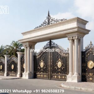 Low Cost Gate Design, Boundary Wall Gate 2632 Gates And Doors Ideas | Gate Design