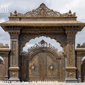 Steel Framed Wooden Gates, Steel Ke Gate Ke Design 2727 Gates And Doors Ideas | Gate Design