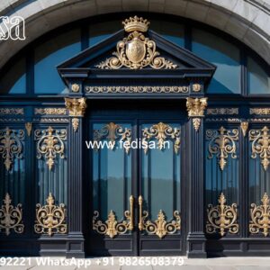 Steel Framed Wooden Gates, Front Door Gate Design 2767 Gates And Doors Ideas | Gate Design