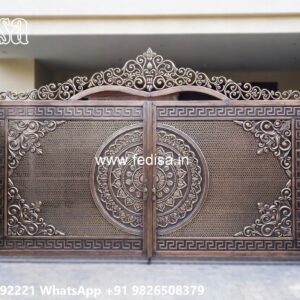 Steel Framed Wooden Gates, Modern Grill Gate Design 2827 Gates And Doors Ideas | Gate Design