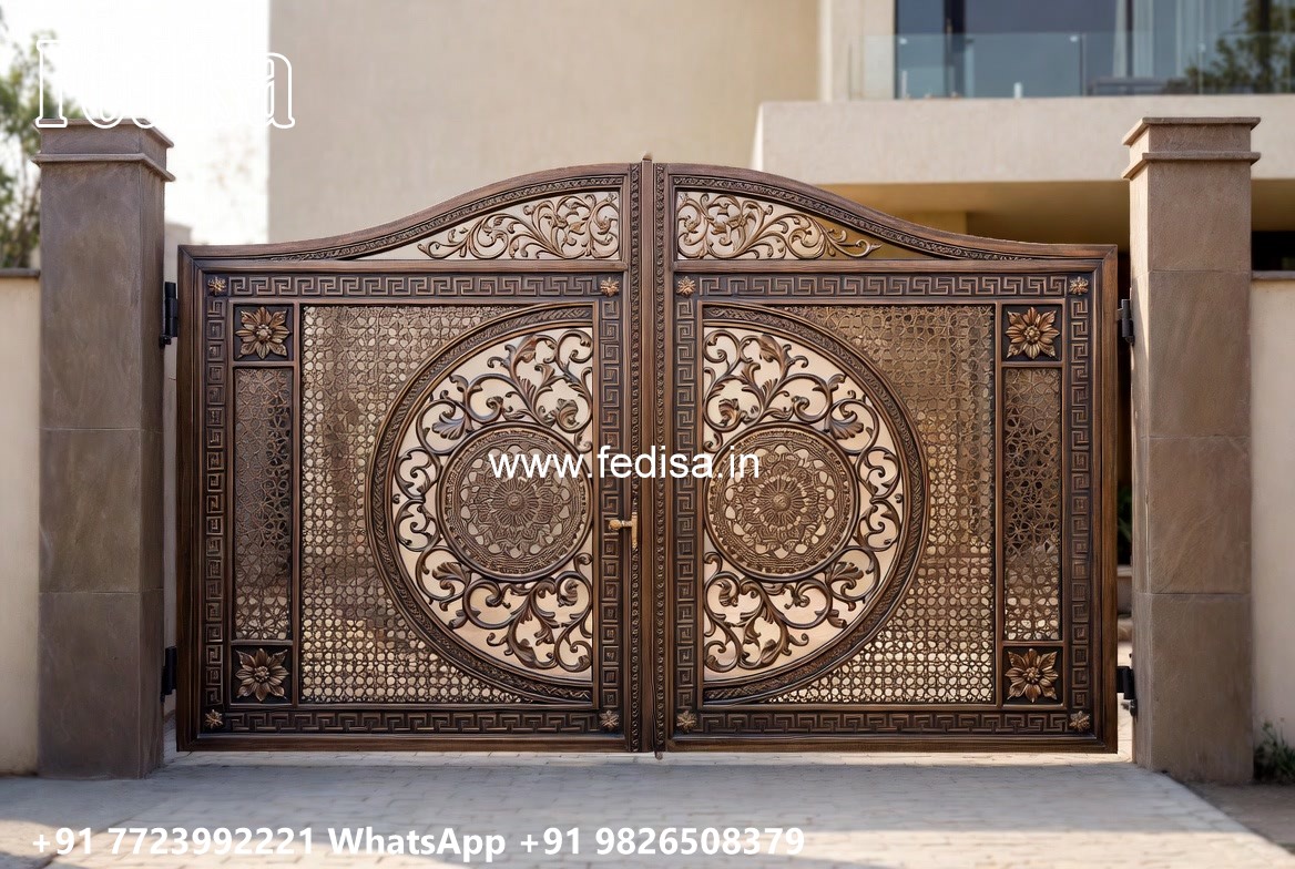 Steel Framed Wooden Gates, Steel Gate Handle Design 2867 Gates And Doors Ideas | Gate Design