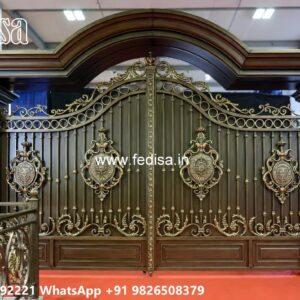 Steel Framed Wooden Gates, Mesh Gate Design 2887 Gates And Doors Ideas | Gate Design