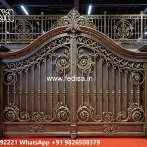 Steel Framed Wooden Gates, Ss Gate Design Single Door 2907 Gates And Doors Ideas | Gate Design