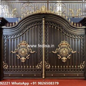 Steel Framed Wooden Gates, Main Door Iron Gate Design 2937 Gates And Doors Ideas | Gate Design