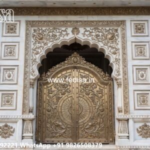 Steel Framed Wooden Gates, Wpc Gate Design 2977 Gates And Doors Ideas | Gate Design