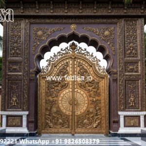 Steel Framed Wooden Gates, Flat Bar Gate Design 3017 Gates And Doors Ideas | Gate Design