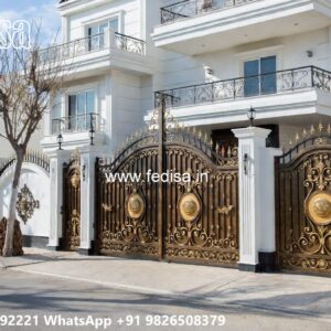 Pipe Main Gate Design, Barir Gate Design Iron Gate Stock Photos And Images