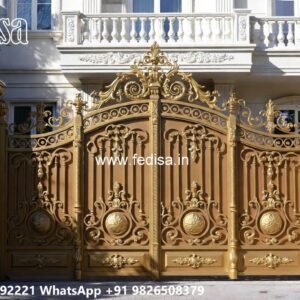 Gate Top Design, Beautiful Fences And Gates Iron Gate Stock Photos And Images