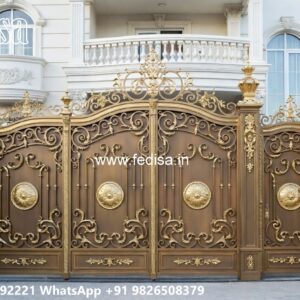 Steel Get Dijain, Girl Gate Design Iron Gate Stock Photos And Images