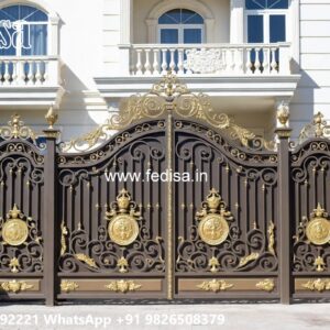 Loha Get Design, Main Gate Upper Design Iron Gate Stock Photos And Images