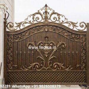 Gate Top Design, Gate Design Steel And Iron Iron Gate Stock Photos And Images