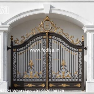 Mild Steel Gate Design, Ss Front Gate Design Iron Gate Stock Photos And Images
