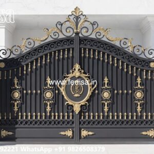 Wrought Iron Design Catalogue, Design Gate Steel Iron Gate Stock Photos And Images