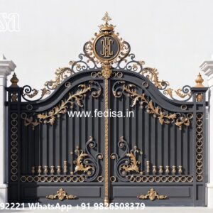 Loha Get Design, Modern Aluminum Gate Designs Iron Gate Stock Photos And Images