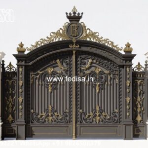 Mild Steel Gate Design, Gate Design Catalogue Iron Gate Stock Photos And Images