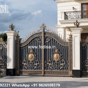 Gate Top Design, Iron Small Gate Design Iron Gate Stock Photos And Images