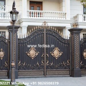 Gate Top Design, Timber Farm Gate Design Iron Gate Stock Photos And Images