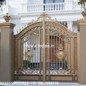 Low Cost Gate Design, Steel Ka Gate Design Iron Gate Stock Photos And Images