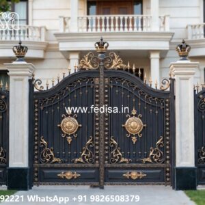 Gate Top Design, Lokhandi Gate Design Iron Gate Stock Photos And Images