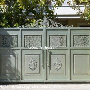 Pipe Main Gate Design, Channel Gate New Design Iron Gate Stock Photos And Images