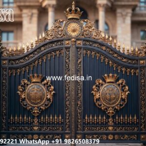 Pipe Main Gate Design, Grill Ka Gate Iron Gate Stock Photos And Images