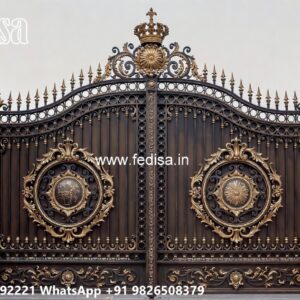 Pipe Main Gate Design, 10 Foot Gate Design Iron Gate Stock Photos And Images