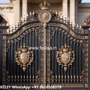 Gate Top Design, Home Gate Design Iron Iron Gate Stock Photos And Images