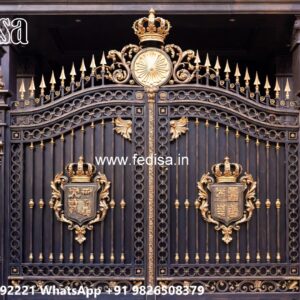 Loha Get Design, Home Compound Gate Design Iron Gate Stock Photos And Images