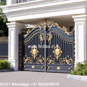 Steel Door Gate Design, Home Main Gate Design Iron Iron Gate Stock Photos And Images