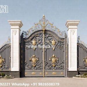 Pipe Main Gate Design, Gate Panel Design Iron Gate Stock Photos And Images