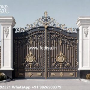 Steel Get Dijain, Best Gate Design For Small House Iron Gate Stock Photos And Images
