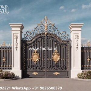Low Cost Gate Design, Boundary Gate Price Iron Gate Stock Photos And Images