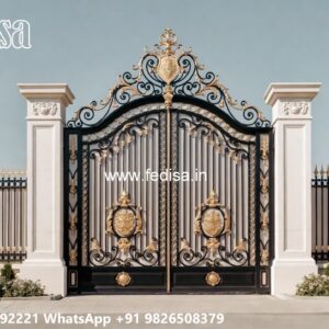 Mild Steel Gate Design, Laser Cutting Gate Design Price Iron Gate Stock Photos And Images