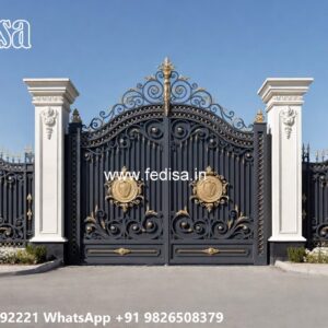 Loha Get Design, Good Gate Design Iron Gate Stock Photos And Images