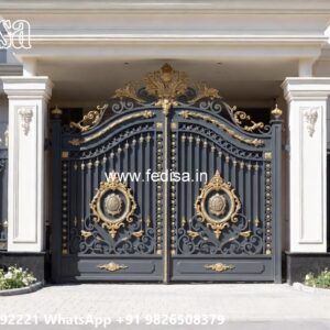 Low Cost Gate Design, Lohe Ka Main Gate Design Iron Gate Stock Photos And Images