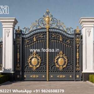 Pipe Main Gate Design, New Fancy Gate Iron Gate Stock Photos And Images