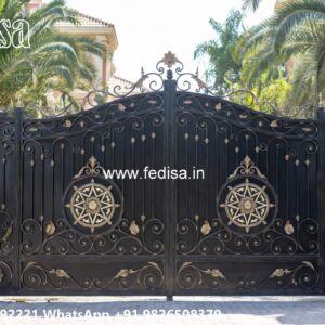 Wrought Iron Design Catalogue, Iron Main Gate Design Catalogue Iron Gate Stock Photos And Images