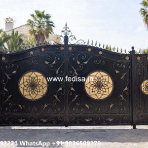 Pipe Main Gate Design, Metal Gate Door Design Iron Gate Stock Photos And Images