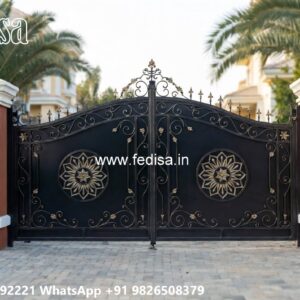 Loha Get Design, Palisade Gates Designs Iron Gate Stock Photos And Images
