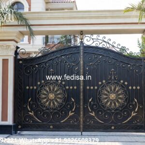Steel Get Dijain, Industrial Main Gate Design Iron Gate Stock Photos And Images