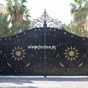 Low Cost Gate Design, New Grill Gate Design Iron Gate Stock Photos And Images