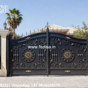Steel Door Gate Design, Modern Front Gate Design 2026 Iron Gate Stock Photos And Images