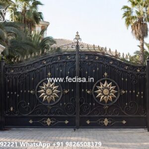Mild Steel Gate Design, Maharaja Steel Gate Design Catalogue Iron Gate Stock Photos And Images