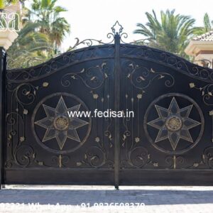Gate Top Design, Simple Garden Gate Design Iron Gate Stock Photos And Images