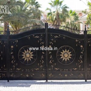 Pvc Gate Design, Herringbone Gate Iron Gate Stock Photos And Images
