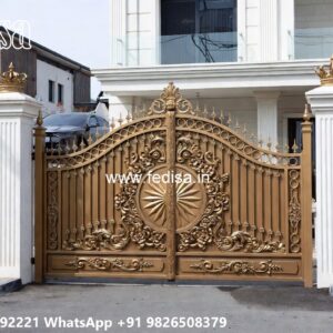 Loha Get Design, New Gate Ke Design Iron Gate Stock Photos And Images